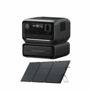 Kit EcoFlow River 3 Max Plus + Painel Solar 160W.